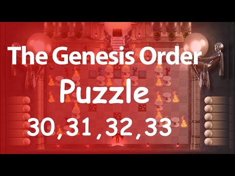 The Genesis Order - Puzzles walkthrough 30,31,32,33