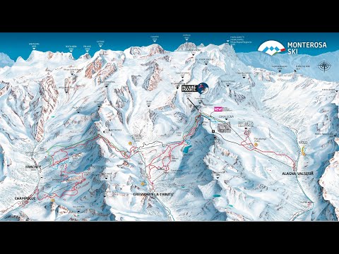 Monterosa skiing ski 2023 winter