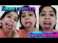 Open Mouth Zoom Camera With Tongue Twister Part 2
