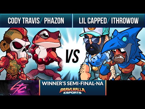 Cody Travis & Phazon vs Lil Capped & iThrowow - Winner's Semi-Final - Low Tier City 2020 - 2v2 NA