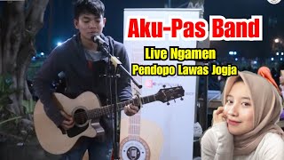 Download lagu AKU - PAS BAND (LIRIK) COVER BY TRI Suaka - Live Pendopo Lawas Jogja mp3