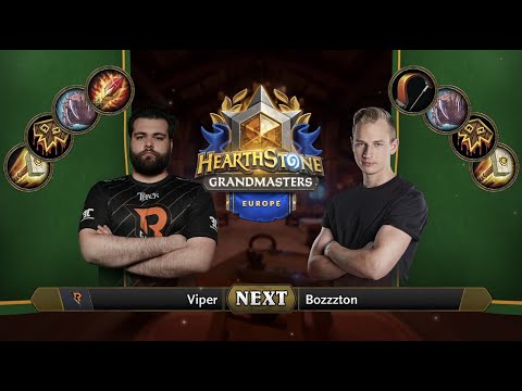 Viper vs Bozzzton - Group A Decider - Hearthstone Grandmasters Europe 2020 Season 1 - Week 3