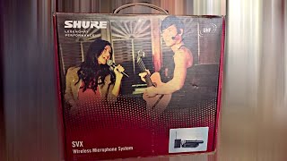Video thumbnail for SHURE PG58 with SVX2 Wireless Handheld Transmitter UNBOXING & REVIEW by PUBLIC SOUND SYSTEM