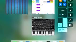 Video thumbnail for Wotja (iOS): Using MIDI Out to Play 3rd MIDI Synths (Analog Synth X / Thumbjam) by Intermorphic
