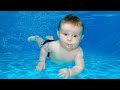 BABY IN THE SWIMMING POOLS