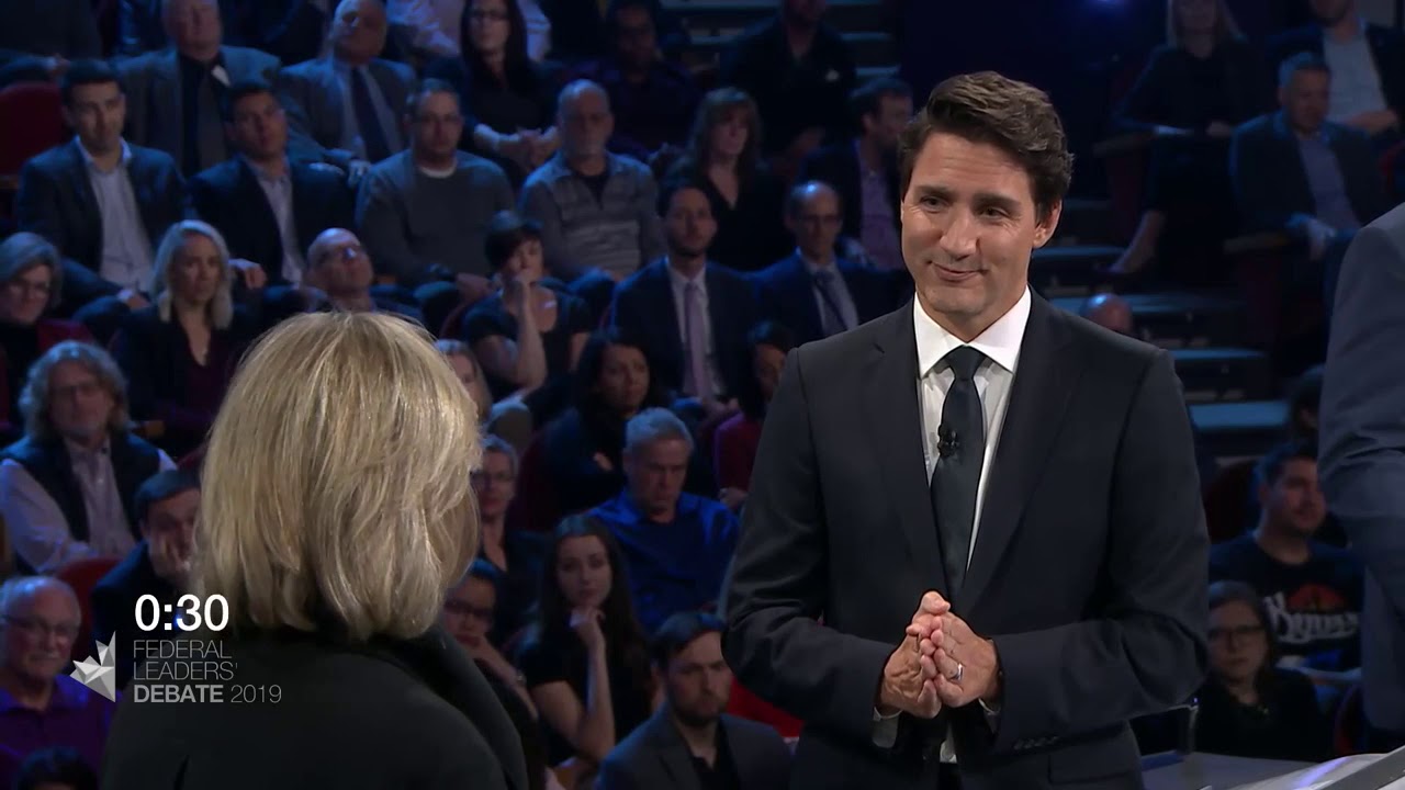 Justin Trudeau debates Elizabeth May about pipelines vs. climate change
