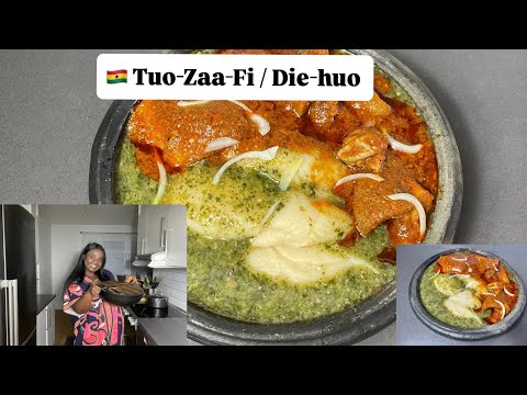 Let’s Make Tuozaafi From Scratch | Weekend 🇬🇭 Dinner | Diehuo