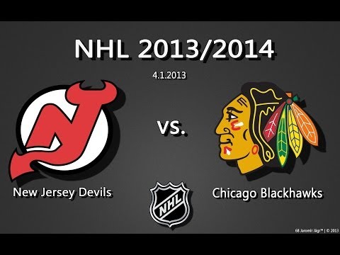 video ze zapasu New Jersey Devils - Chicago Blackhawks