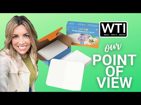 Funto Blank Watercolor Cards Set - WTI product video review