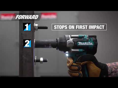 Makita DTW300RTJ Akumuliatorinis smūginis veržliasukis 18V, 2x5,0Ah Li-ion, 330 Nm, 1/2", LED, MAKPACK video