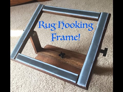 Making a Rug Hooking Frame