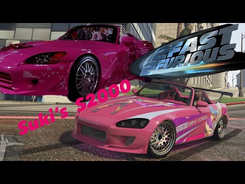2 Fast 2 Furious Suki s2000 - Dinka RT 3000 in GTA 5 online