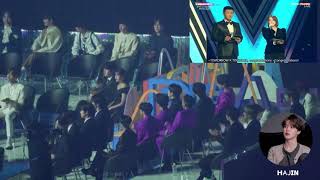 191116 Idols reaction to TXT Global Rookie Top 5 V