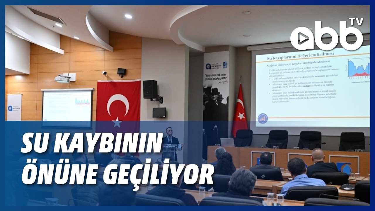 SU KAYBININ ÖNÜNE GEÇİLİYOR