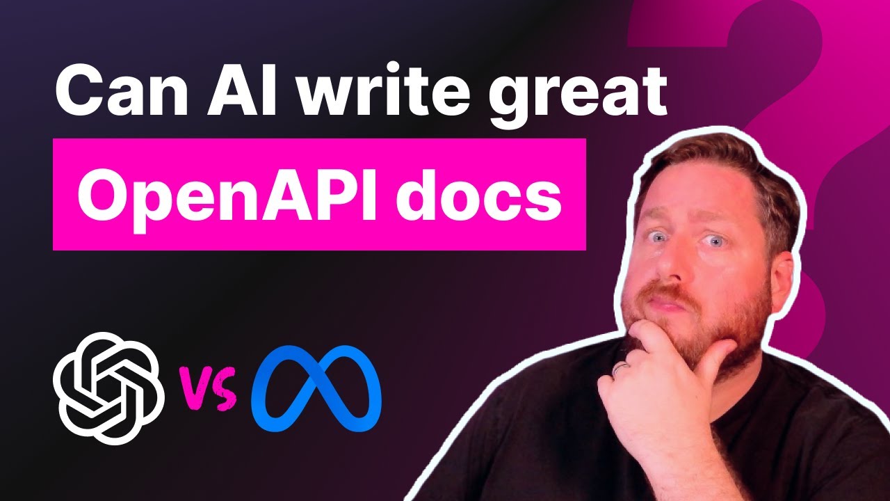 ChatGPT vs Llama - Which LLM writes better OpenAPI?