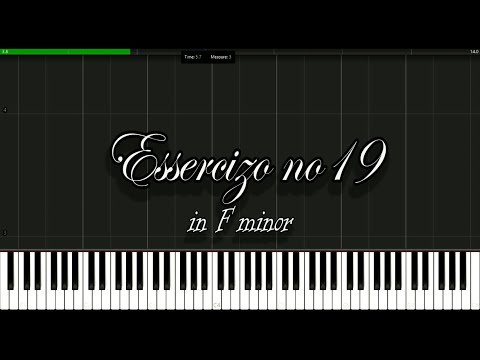How to Play - "Exercise no 19, Sonata in F minor ", by Domenico Scarlatti