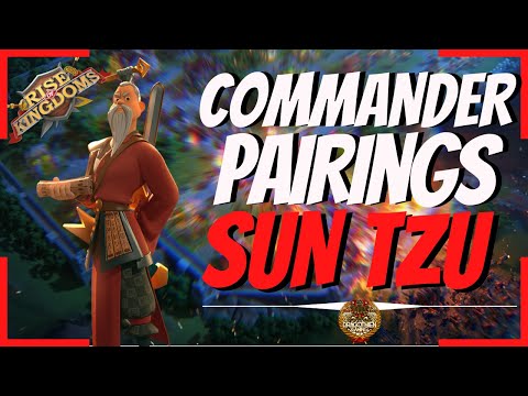 SUN TZU! - COMMANDER PAIRING RANKER SERIES - Rise of Kingdoms