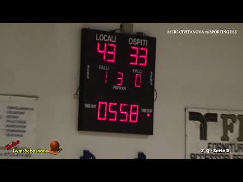 3°/4°Q 88ERS CIVITANOVA vs SPORTING PORTO SANT'ELPIDIO 08/02/2019 Serie D