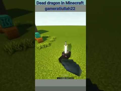 gamer Atiullah22 - how to make Dead dragon 🐉🐉 in Minecraft #minecraft #trending #shortsfeed #youtubeshorts