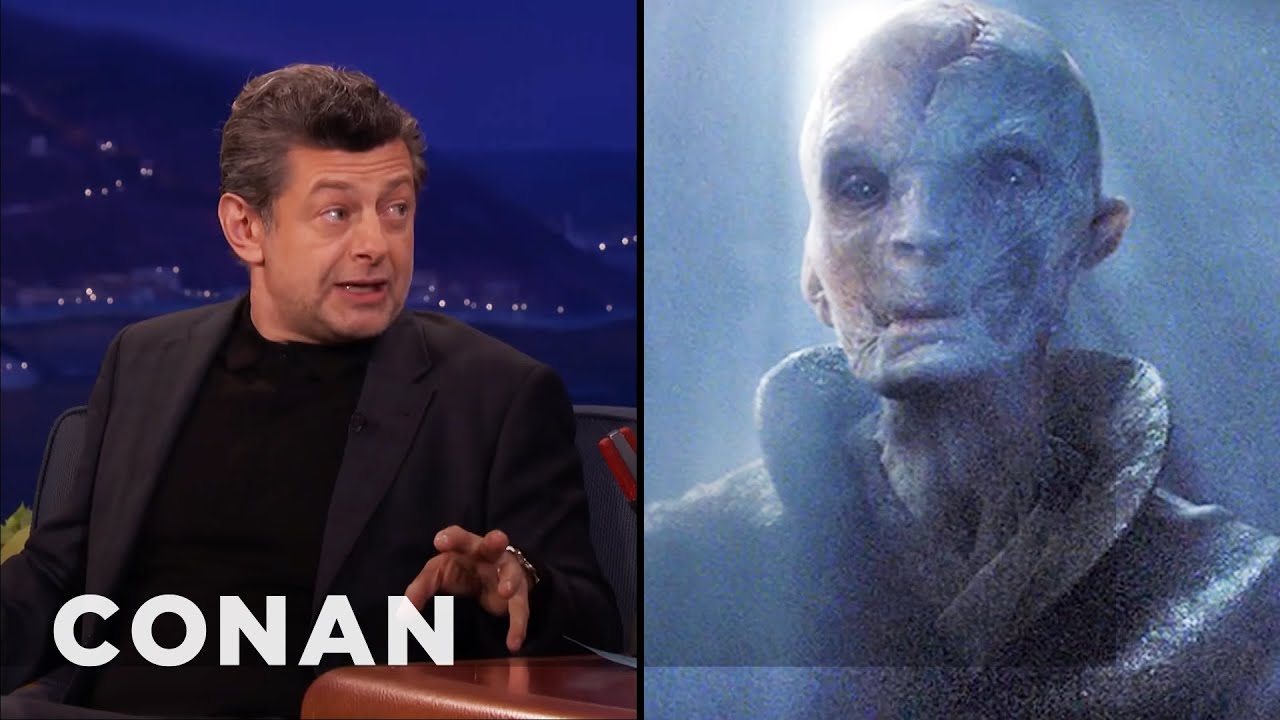 Andy Serkis: Supreme Leader Snoke Is Motivated By Fear - CONAN on TBS