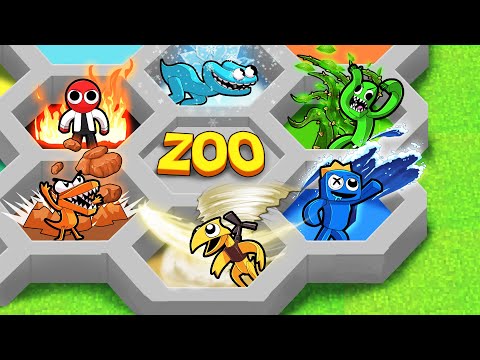 EPIC Minecraft Rainbow Crab Zoo Adventure!