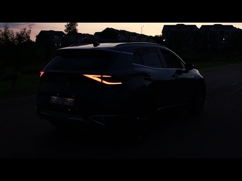 2023 Kia Sportage 1.6T DCT - Night POV Review - Features and Drive