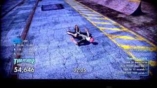 preview picture of video 'Jif Plays: Skate 3- Jumps Over Shark'