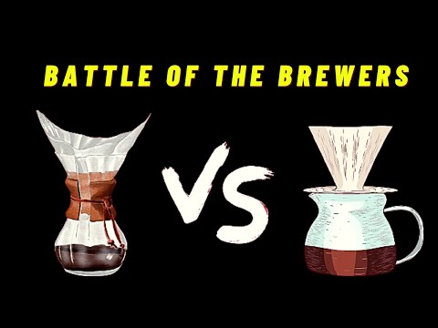 Do you know the differences & the  best pour over coffee maker (Chemex vs hario v60 coffee)