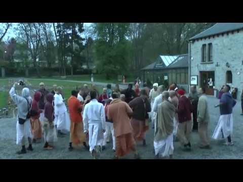 VP KKS 2015 05 - Harinam with Vraja Krsna Prabhu and Harinam Ruci, 26.04.2015