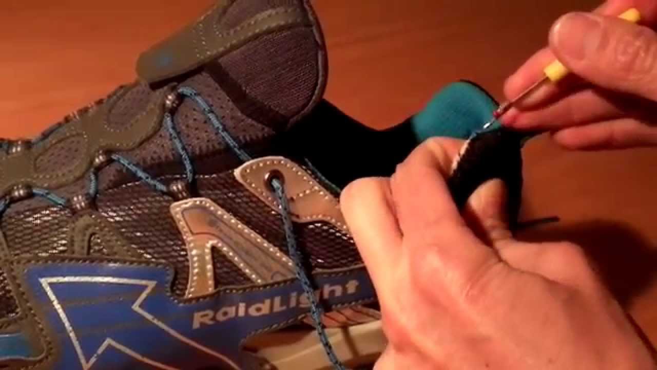 Tuneando zapatillas / Tunning sport shoes - Quitando el talón / Removing heel