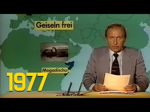 ARD Tagesschau 20:00 Uhr mit Karl-Heinz Köpcke (18.10.1977)