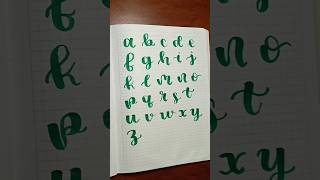 Abecedario en lettering