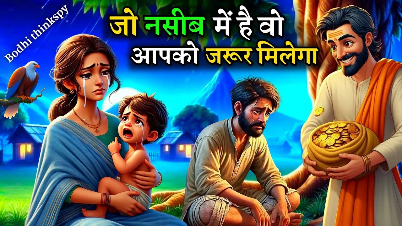 इंसान की किस्मत कब बदलती है- Life Changing Motivational Story | Hindi story | Bodhi thinkspy