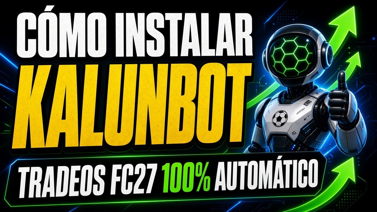 Geermaan4 instalando KalunBot paso a paso y dejándolo operando en EA FC