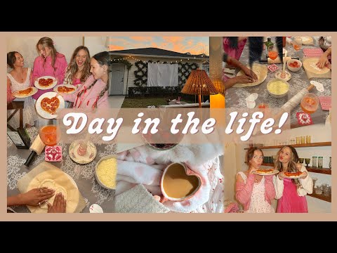 DAYS IN THE LIFE | celebrating Valentine's Day, girls night, & cozy moments at home!