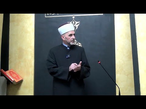 Izet ef.Čamdzić "covjek s Dzume ode u kladionicu".(Predavanje u dzematu Podgajevi)