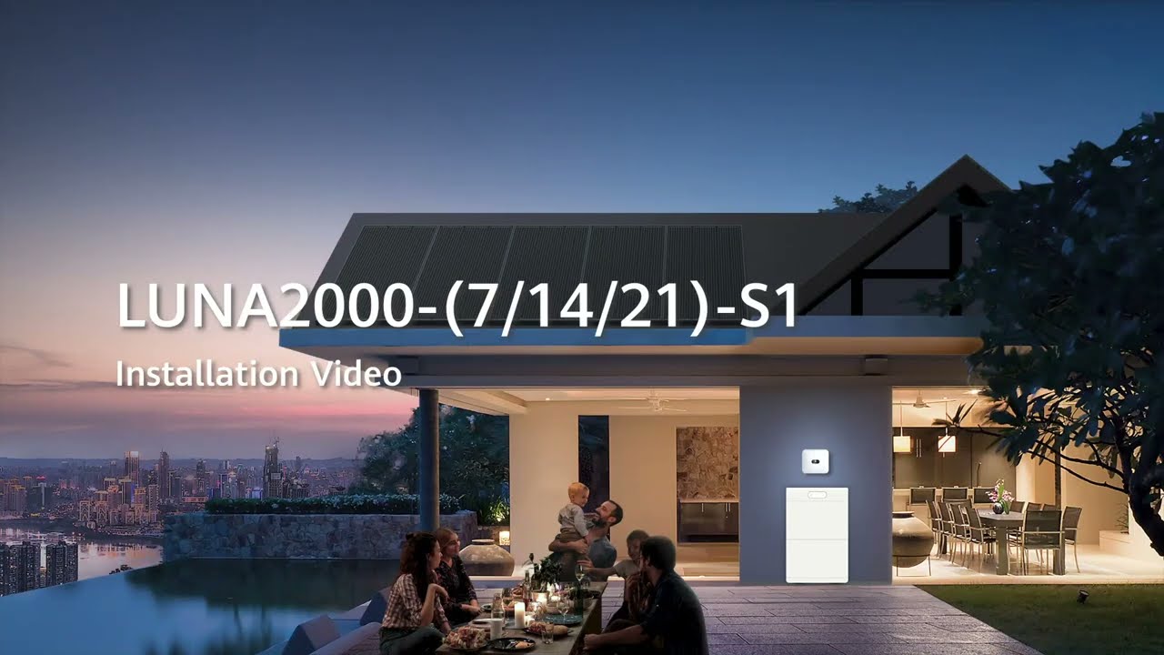 Luna2000 S1 Installation video