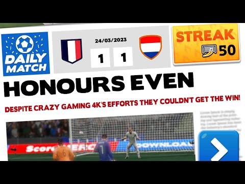 Streak - Score! Hero 2023 - France Vs. Netherlands
