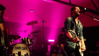David Cook "Let Me Fall For You" Cain's Ballroom-Tulsa-Oct 13, 2011