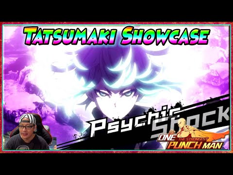 TATSUMAKI "Puyunghai Kieteeee..." SHOWCASE + 12 TICKET GACHA - ONE PUNCH MAN The Strongest