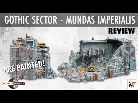 PERFECT terrain for Adeptus Titanicus & Legions Imperialis? | Maximal Fire Review