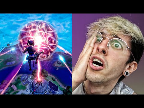 MI REACCIÓN AL EVENTO FINAL DE FORTNITE | Robleis