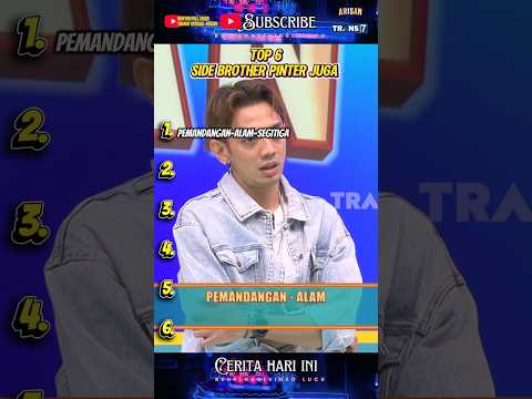 Top 6 sidebrothers pinter juga main di arisan #shorts ##arisantrans7 #sidebrothers #marapthon