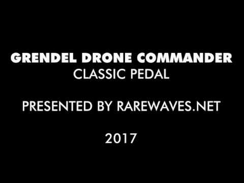 Rare Waves Grendel Drone Commander Classic Pedal 2017 Green + Black image 7