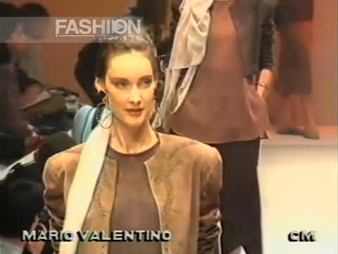 "Mario Valentino" Spring Summer 1989 Milan Pret a Porter Woman by Canale Moda