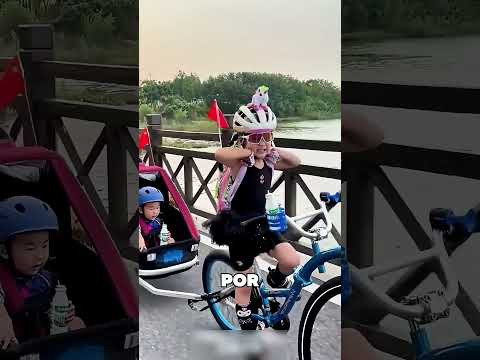 Esta Niña Llevaba A Su Hermano En Bicicleta 🤯❤️