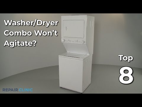 Washer/Dryer Combo Won't Agitate — Washer/Dryer Combo Troubleshooting