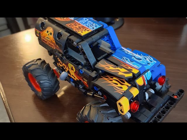Vídeo relacionado con LEGO Technic Monster Jam Grave Digger Fuego y Hielo - Camión de Juguete de Carga Manual - Maqueta de Coche de Carreras con Detalles Realistas - Regalo de Cumpleaños para Niños y Fans de 7+ Años 42219