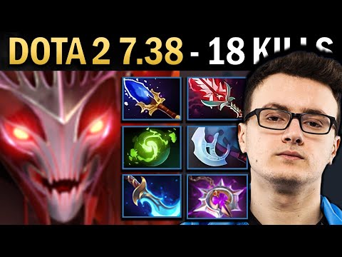 Spectre Gameplay Miracle with 18 Kills and Nullifier - Dota 2 7.38