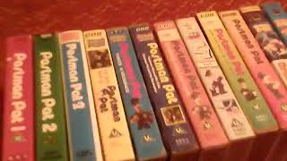 My Postman Pat vhs collection!
